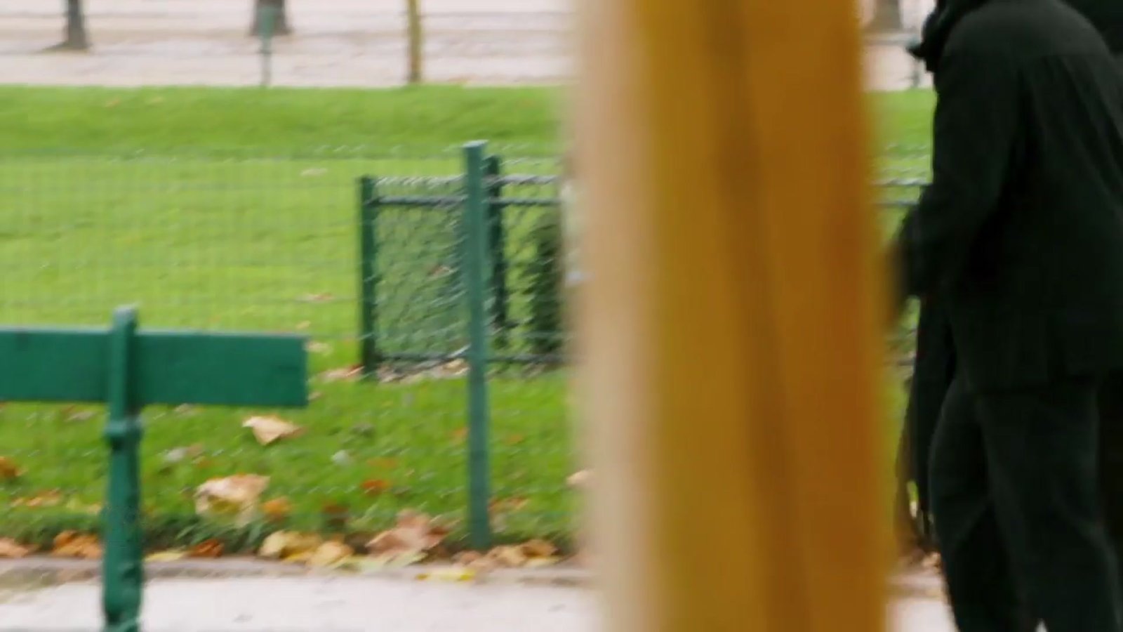 Paris destination wedding planning guide: a smiling portrait in a Paris park, from our concept film Remembering Paris