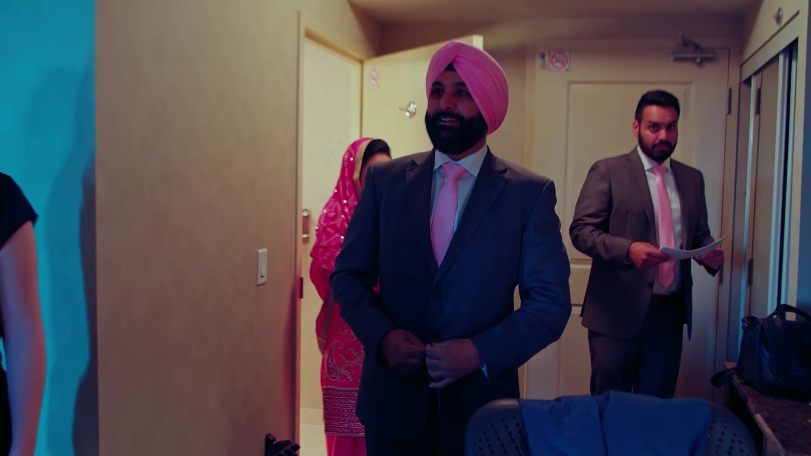 Luxury couple portrait still used in a same day edit wedding film